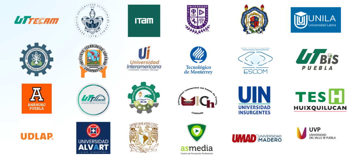 Universidades onboarded 2024 y 2025